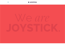 Tablet Screenshot of joystickinteractive.com